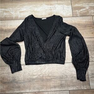 Zara | Black Elegant Blouse